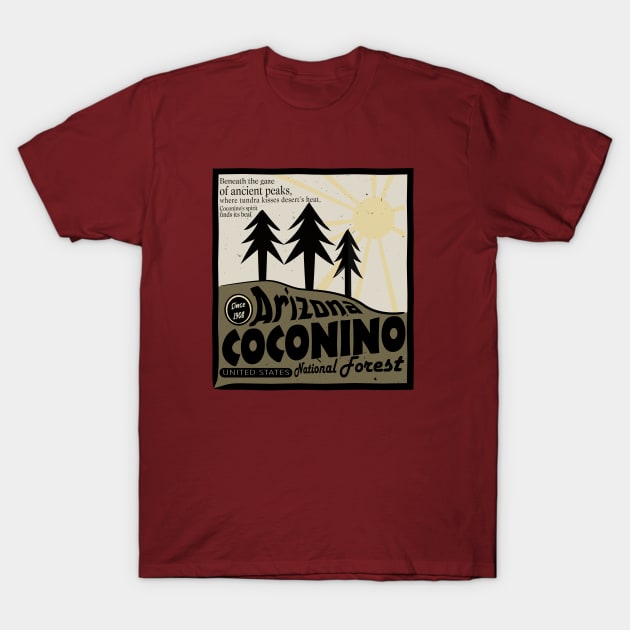 coconino national forest arizona T-Shirt by Alexander Luminova